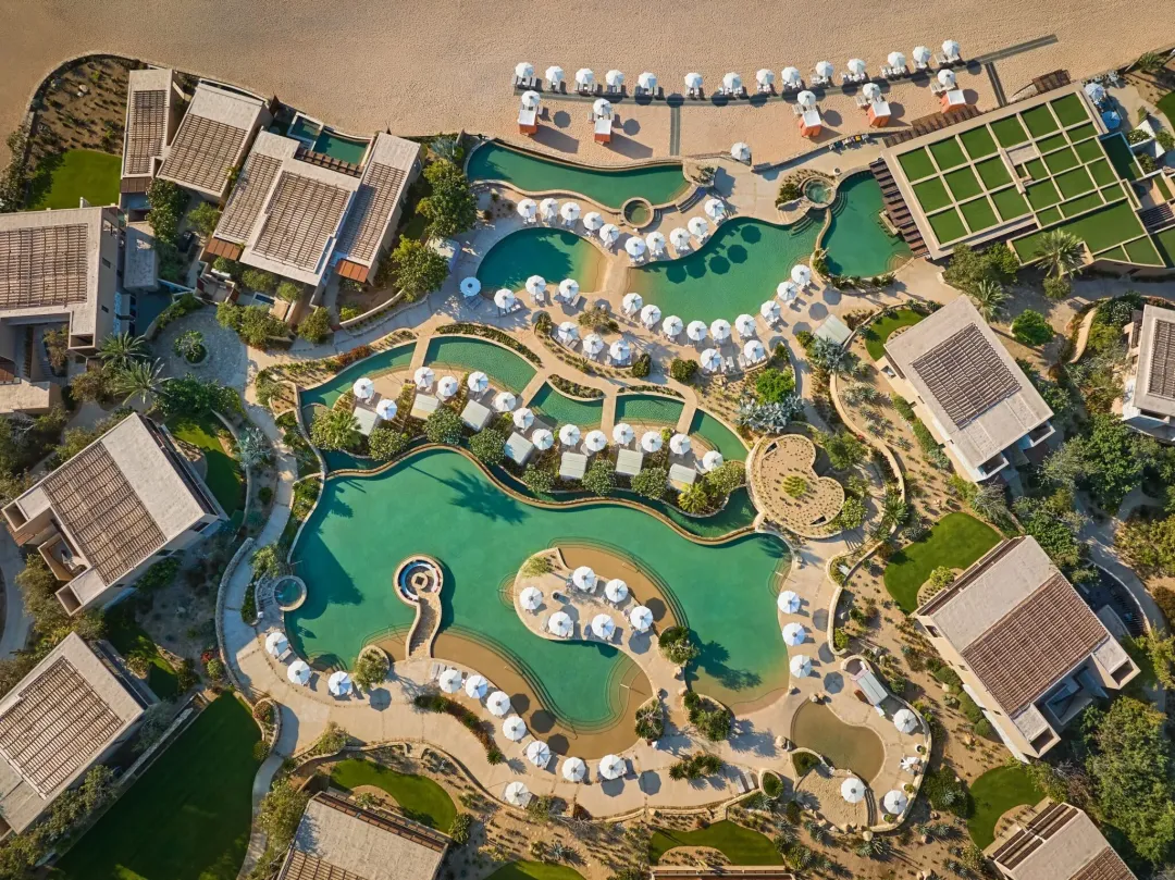 Odysseys Travel - Montage Los Cabos - Resort - Pools Aerial