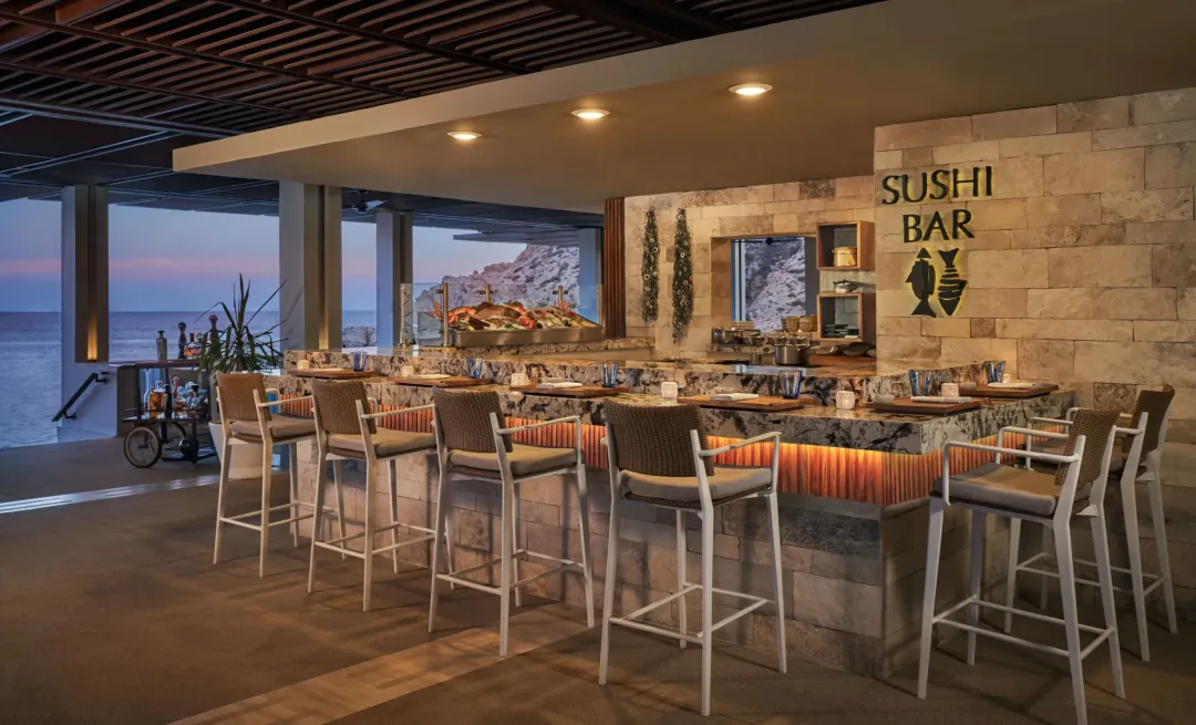 Odysseys Travel - Montage Los Cabos - Sushi Bar - Interior
