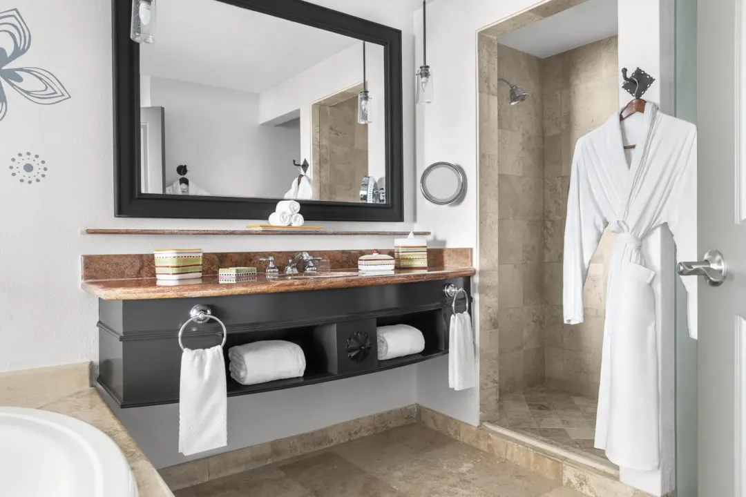 Odysseys Travel - Hilton Los Cabos - AltaMar Ocean View Balcony King Bed - Bathroom