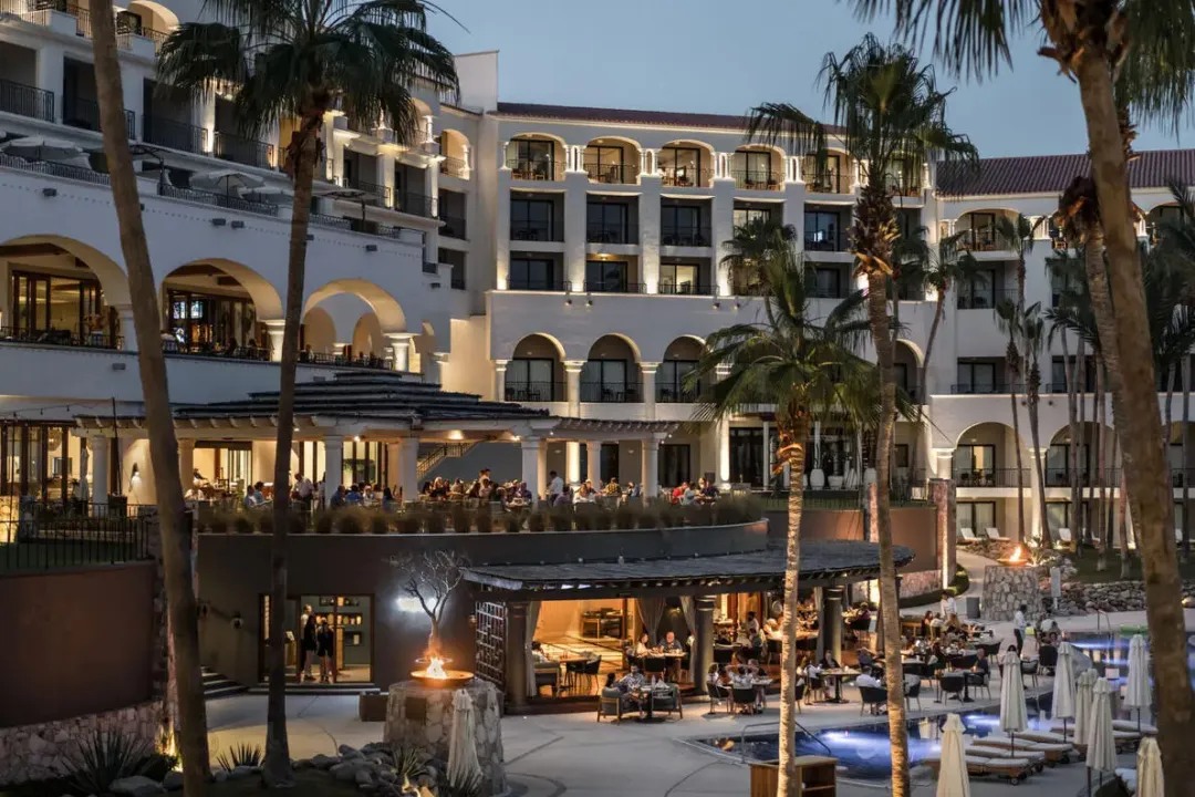 Odysseys Travel - Hilton Los Cabos - Exterior Night