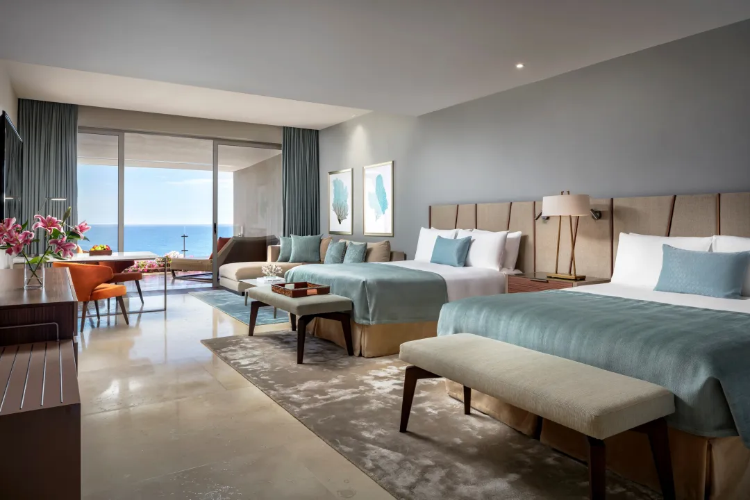 Odysseys Travel - Grand Velas Los Cabos - Ambassador Suite Ocean View - Bedroom Seating Area