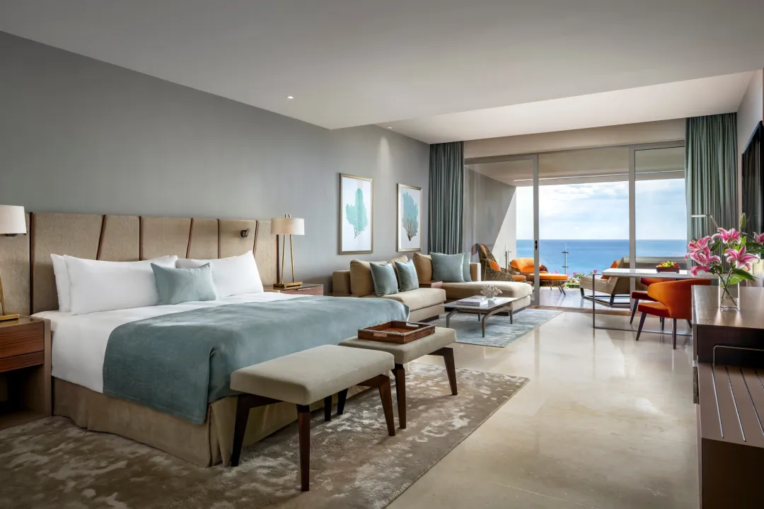 Odysseys Travel - Grand Velas Los Cabos - Ambassador Sunrise Suite Ocean View - Bedroom