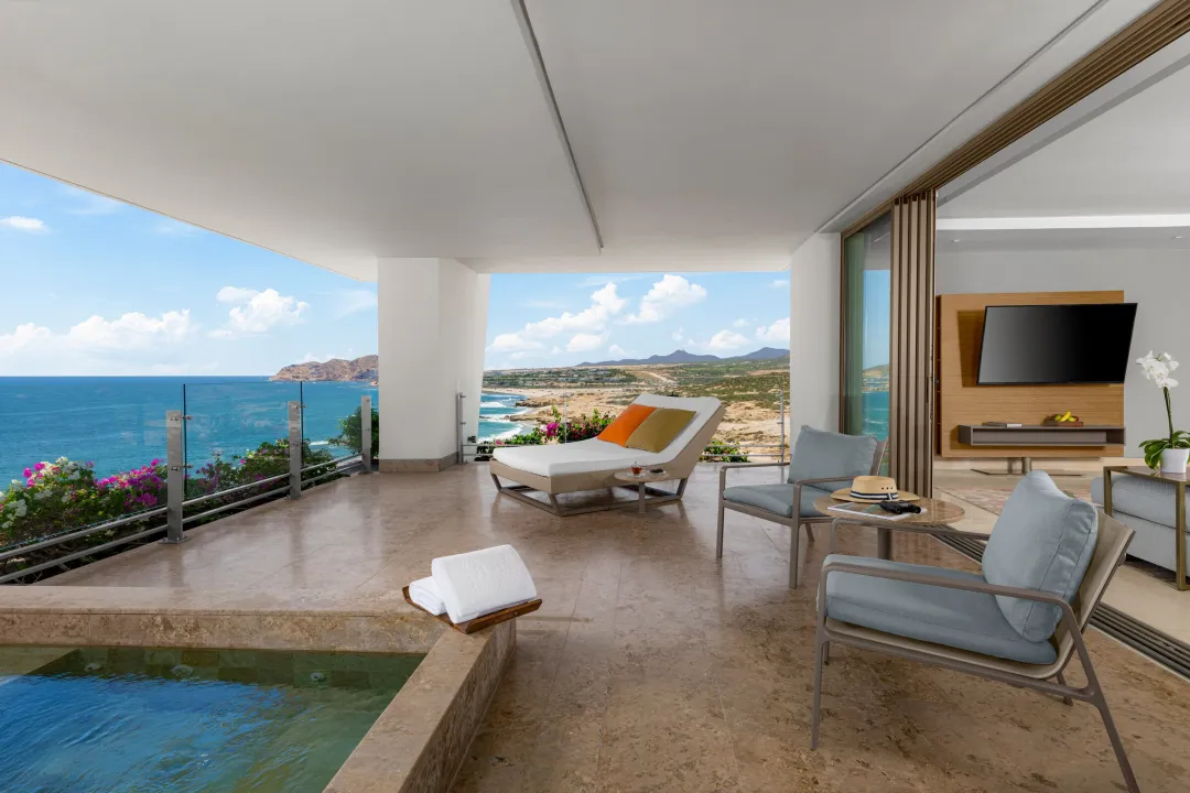 Odysseys Travel - Grand Velas Los Cabos - Grand Class Corner Suite - Terrace