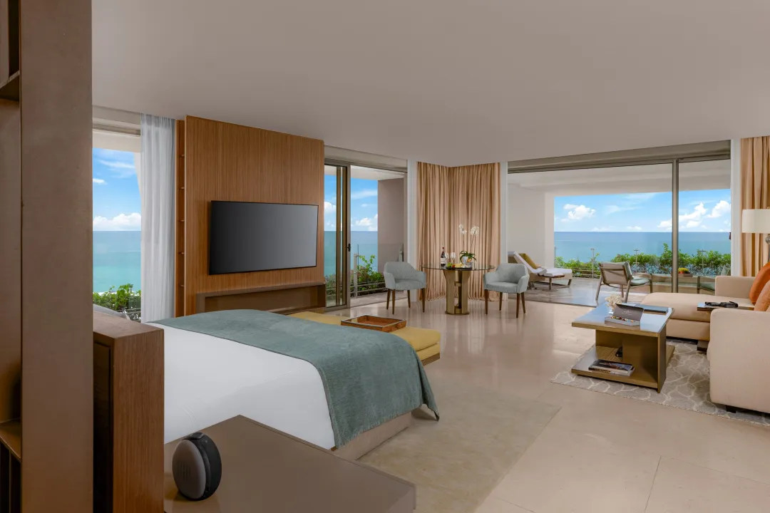 Odysseys Travel - Grand Velas Los Cabos - Grand Class Corner Suite - Living Area