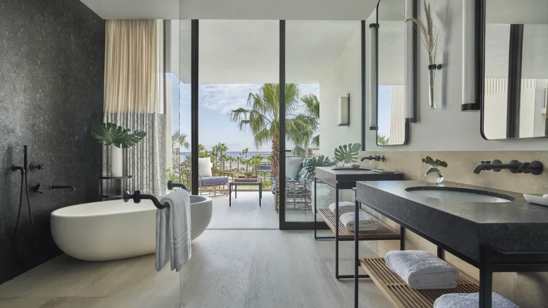 Odysseys Travel - Four Seasons Resort Los Cabos - Ocean-View Room - Bathroom