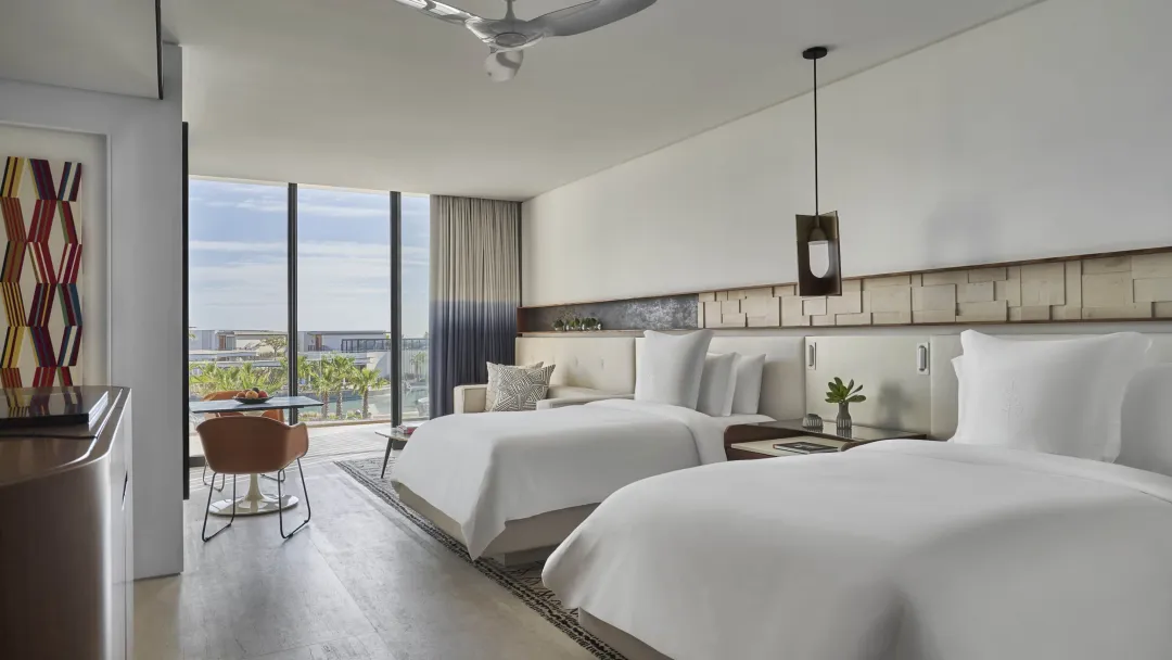 Odysseys Travel - Four Seasons Resort Los Cabos - Ocean-View Room - Bedroom Two Beds