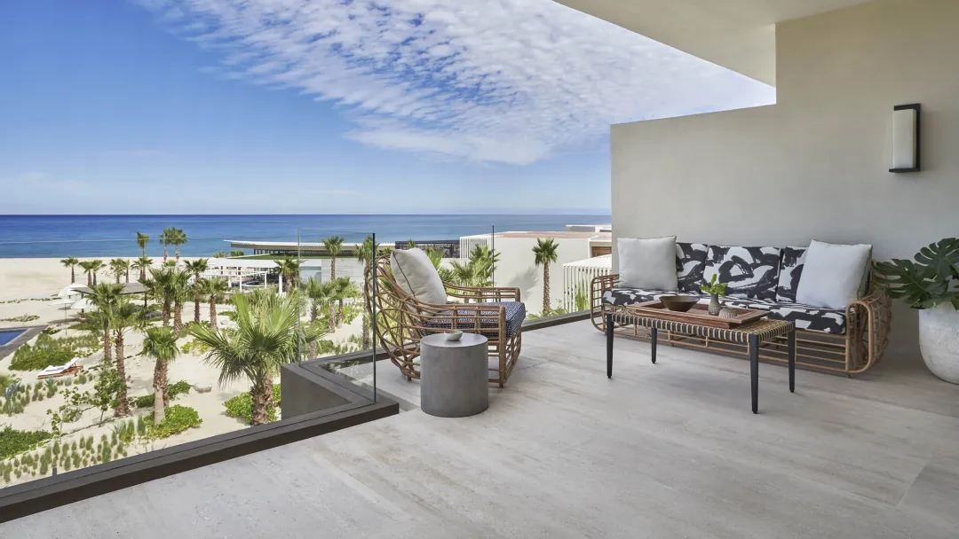 Odysseys Travel - Four Seasons Resort Los Cabos - Prime Ocean-View Room - Balcony