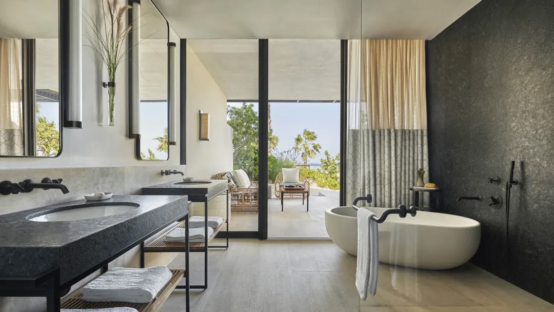 Odysseys Travel - Four Seasons Resort Los Cabos - Partial Ocean-View Room With Plunge Pool - Bathroom