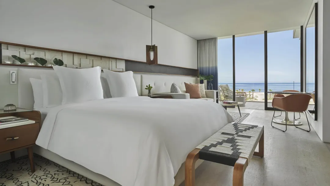 Odysseys Travel - Four Seasons Resort Los Cabos - Oceanfront Room - Bedroom