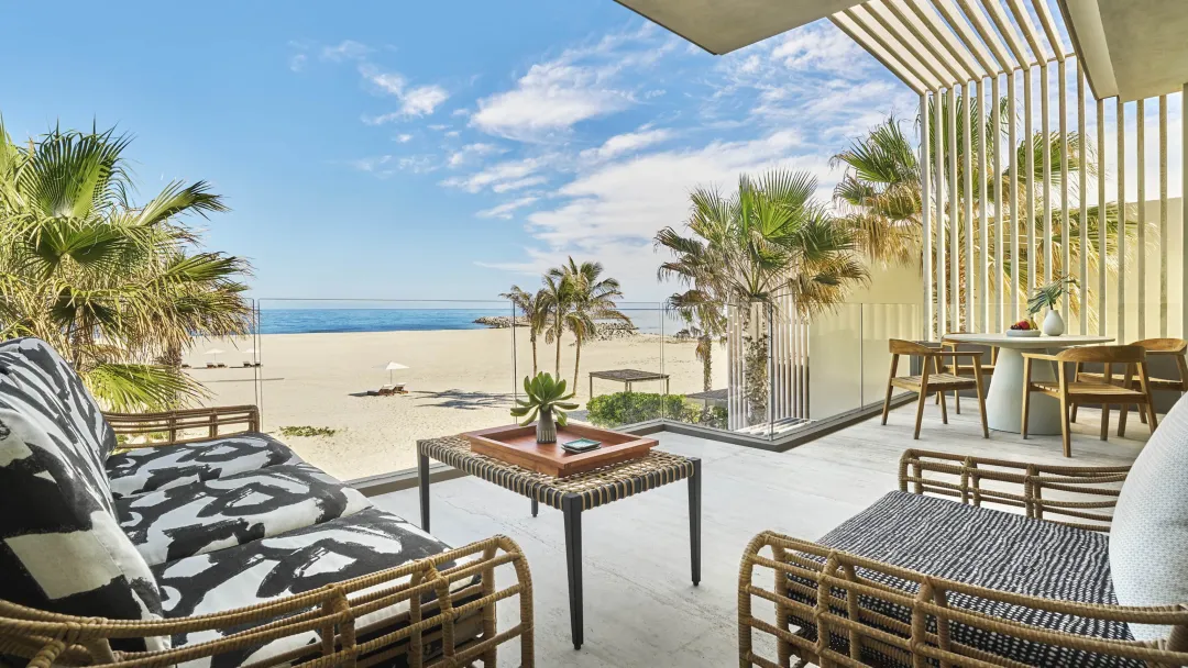 Odysseys Travel - Four Seasons Resort Los Cabos - Oceanfront Room - Terrace