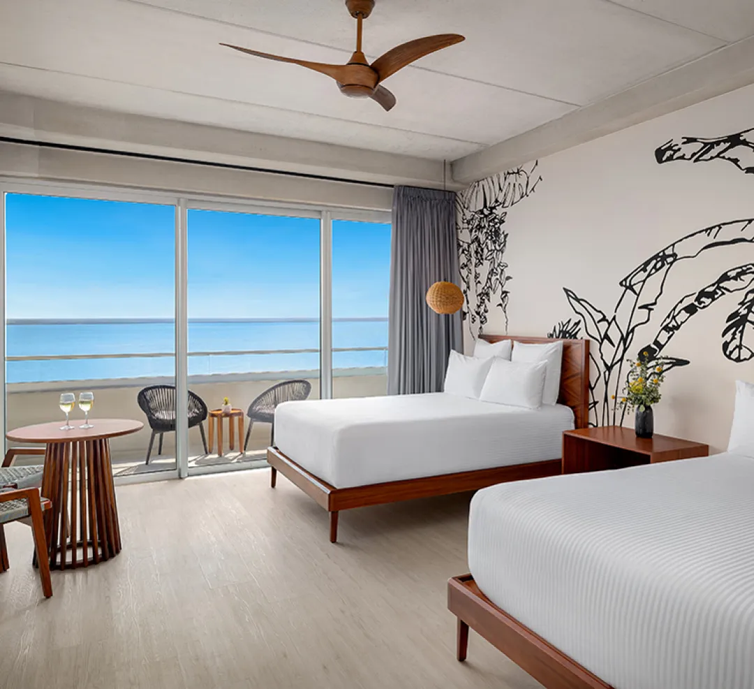 Odysseys Travel - Mondrian Cancun All Inclusive - Signature Bay Double X Two - Bedroom View