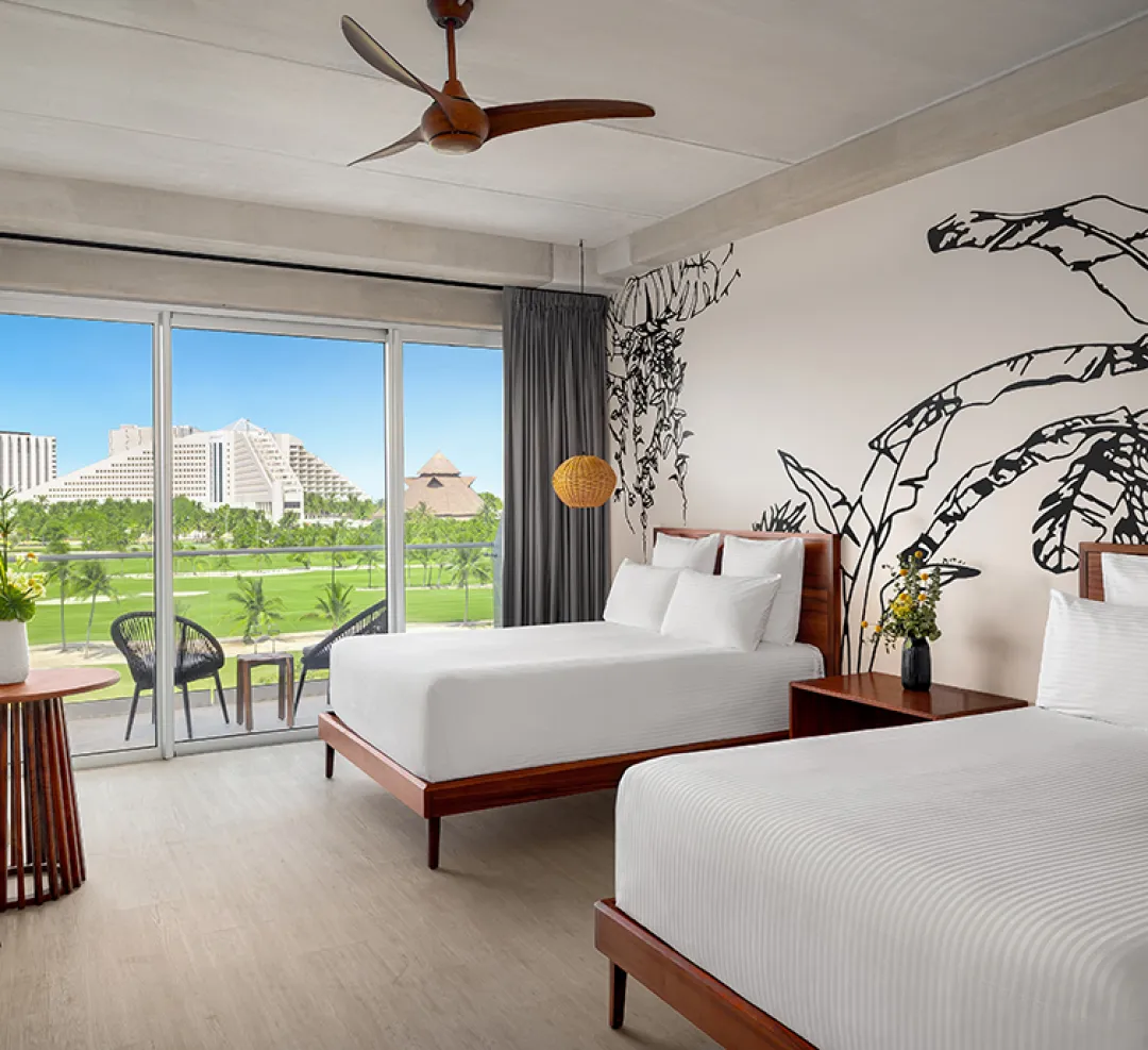 Odysseys Travel - Mondrian Cancun All Inclusive - Signature Coastal Double X Two - Bedroom View