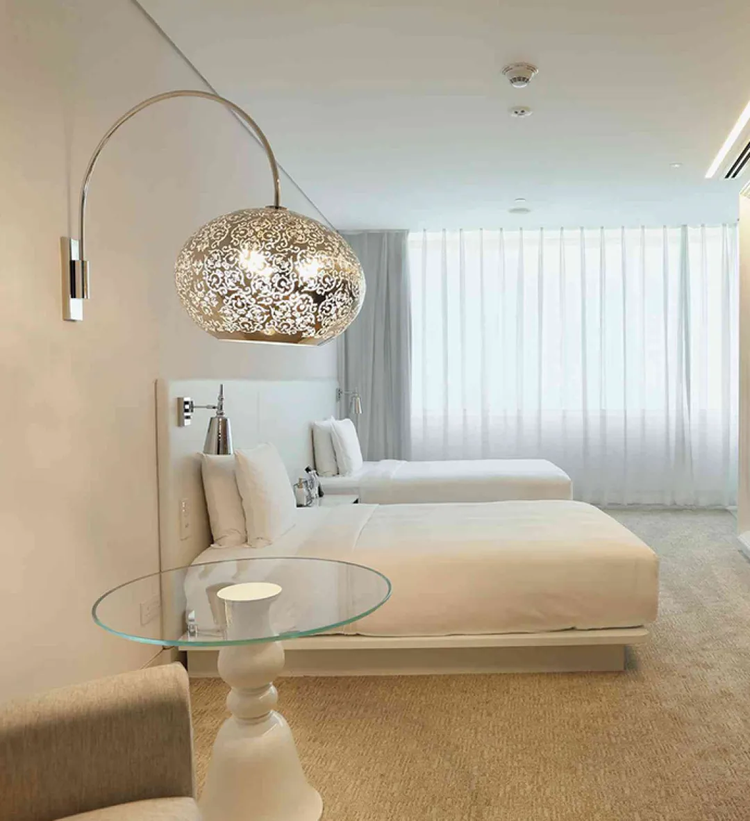 Odysseys Travel - Mondrian Doha - Signature Twin - Bedroom