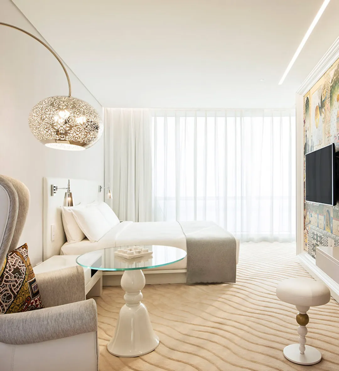 Odysseys Travel - Mondrian Doha - Signature Skyline Terrace - Bedroom