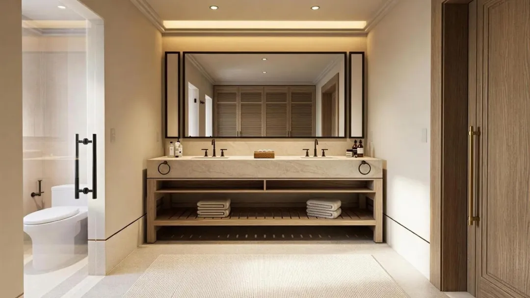 Odysseys Travel - UNICO 18°77° Montego Bay - Alcoba Swim-Up Pool - Bathroom