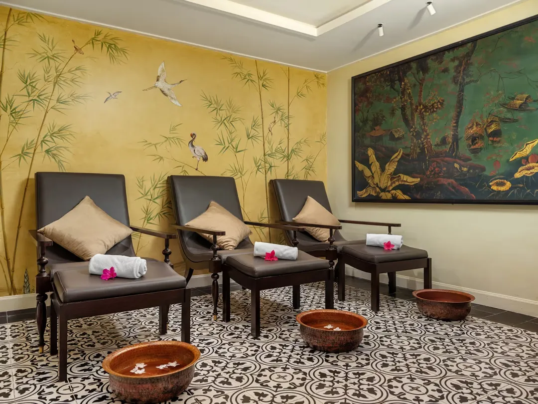 Odysseys Travel - Ancient Hue Garden House - Spa Relaxation Lounge