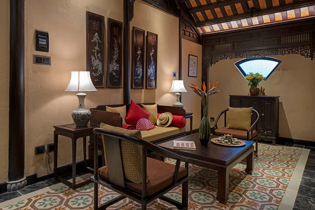 Odysseys Travel - Ancient Hue Garden House - Vọng Cảnh House - Living Room