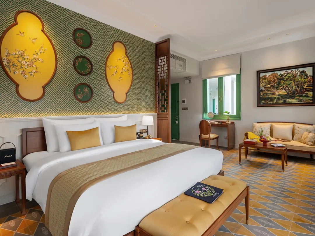 Odysseys Travel - Ancient Hue Garden House - Marguerite Duras Villa - Bedroom