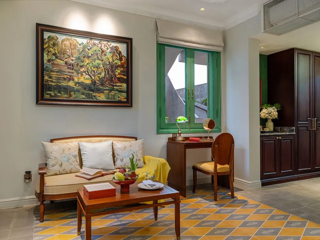 Odysseys Travel - Ancient Hue Garden House - Marguerite Duras Villa - Sitting Area