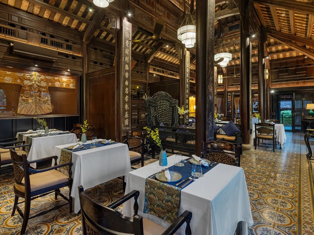 Odysseys Travel - Ancient Hue Garden House - Kim Long Fine Dining - Dining Room