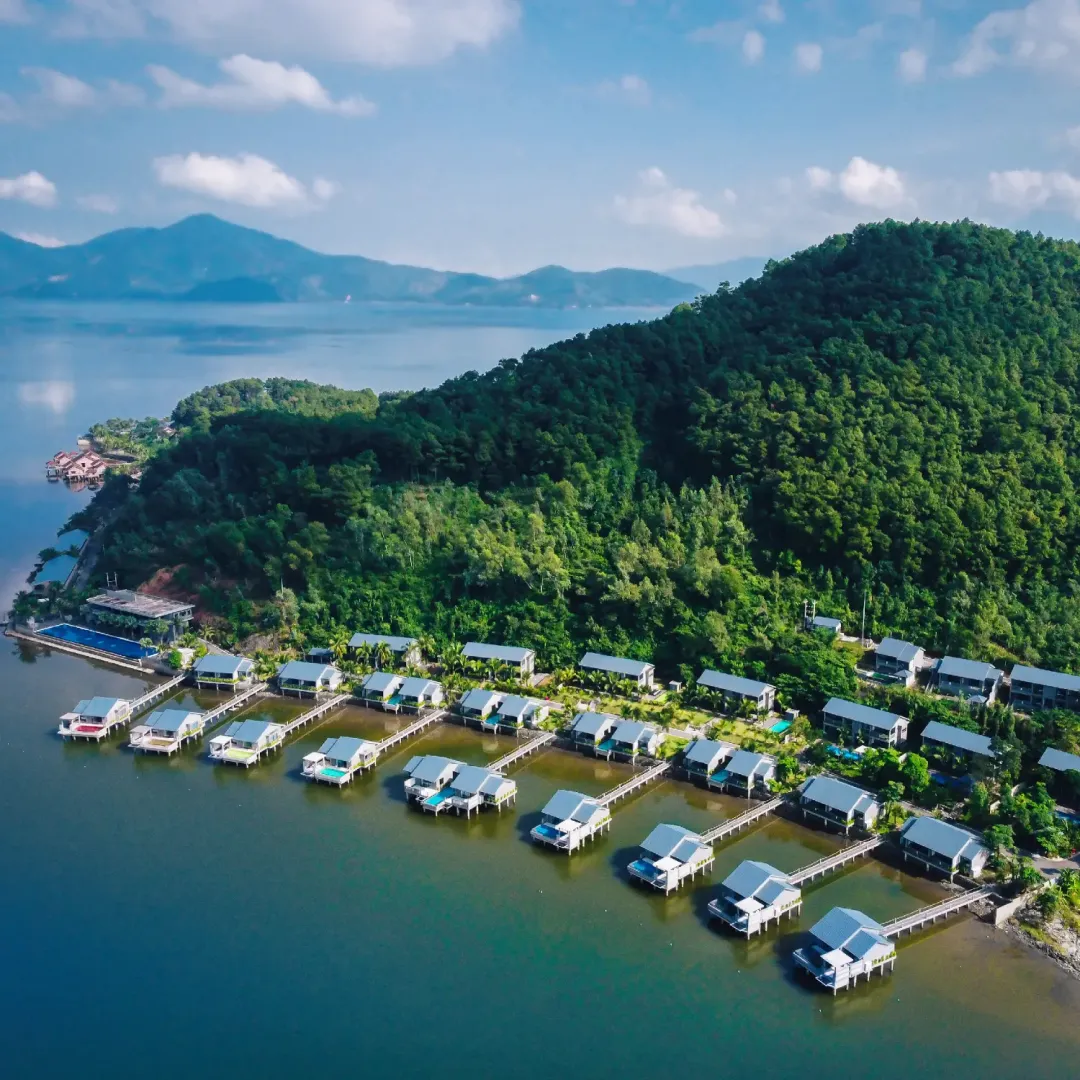 Odysseys Travel - Vedana Lagoon Resort & Spa - Aerial View of Resort