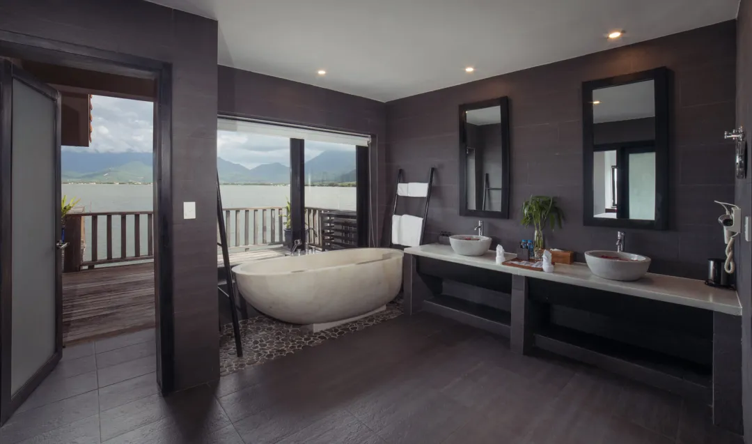 Odysseys Travel - Vedana Lagoon Resort & Spa - Water Villa - Bathroom