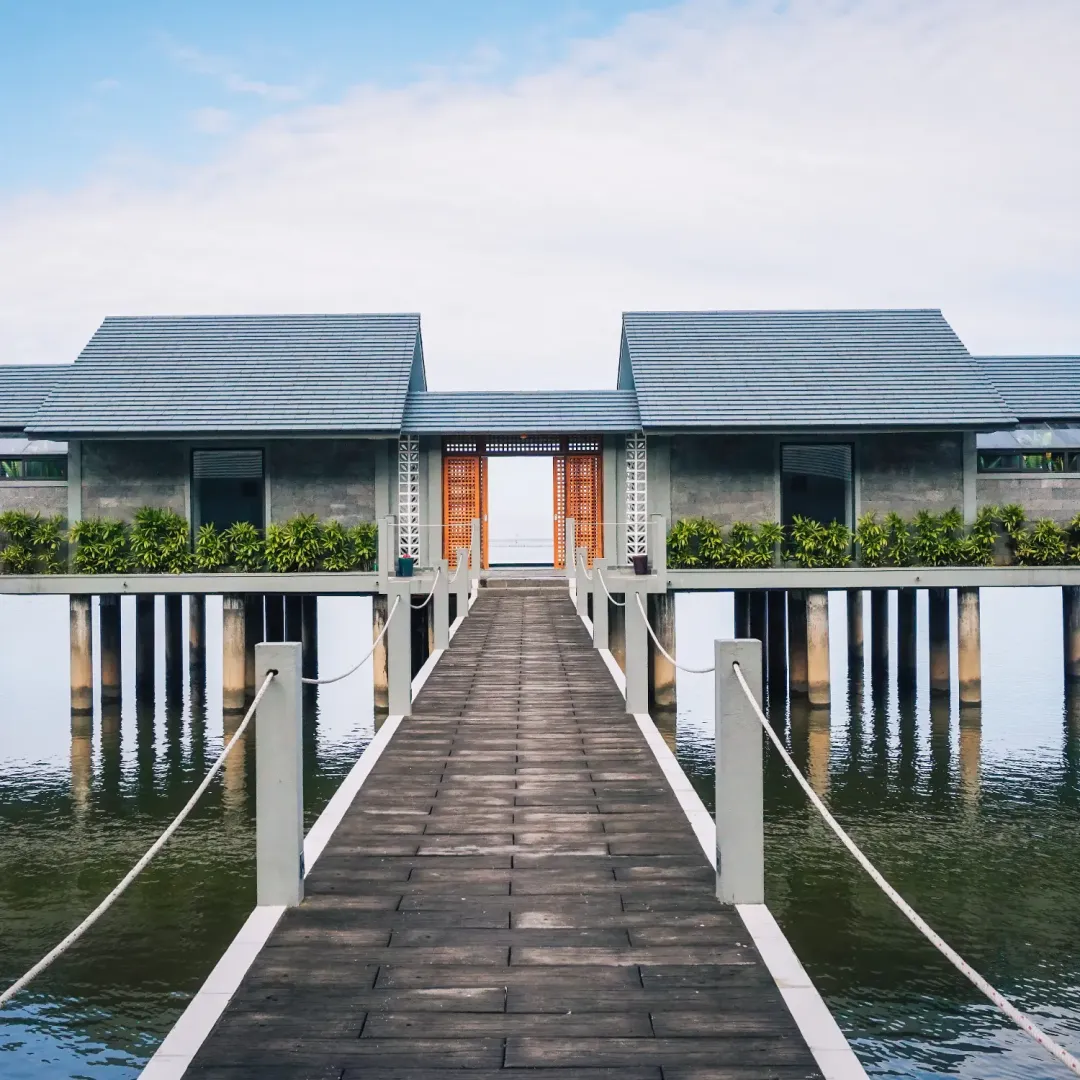 Odysseys Travel - Vedana Lagoon Resort & Spa - Water Villa - Overwater Walkway