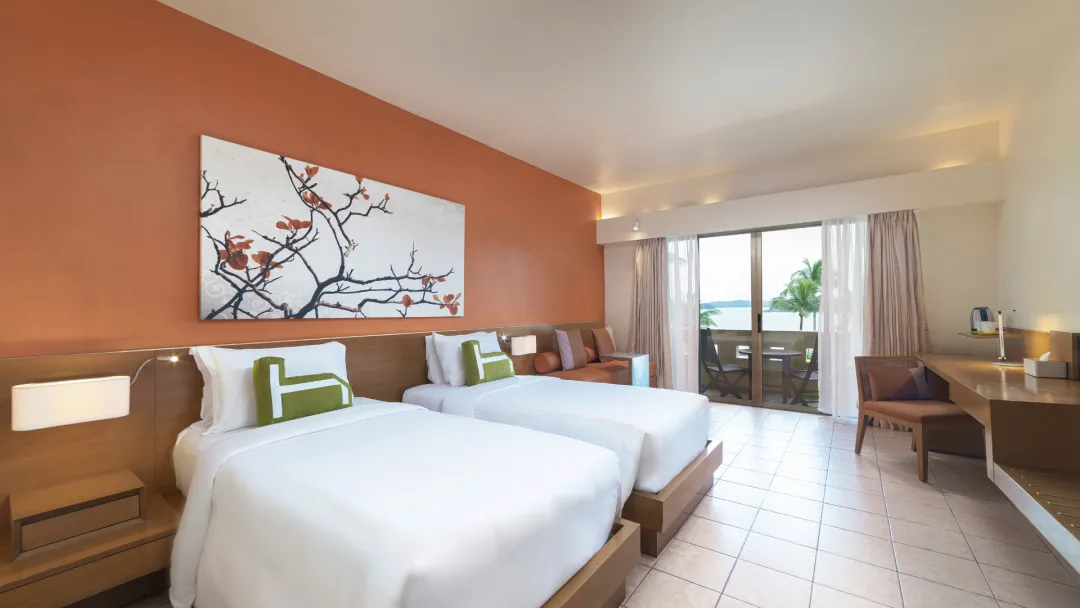 Odysseys Travel - Homm Laguna Bintan - Sea Breeze Twin - Bedroom