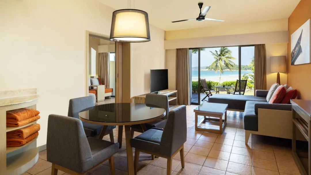 Odysseys Travel - Homm Laguna Bintan - Island Family Suite - Living Area