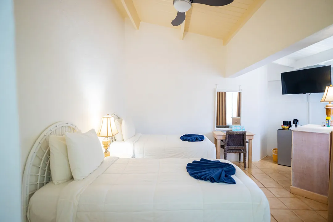 Odysseys Travel - Hawksbill Resort Antigua - Standard Room - Bedroom