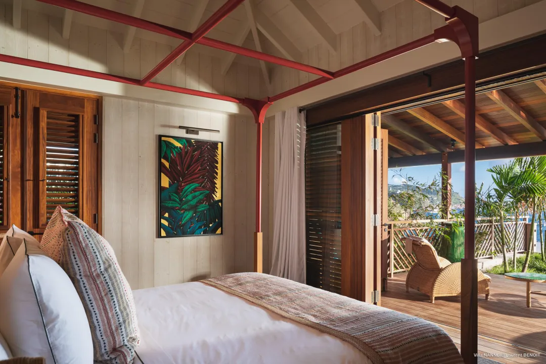 Odysseys Travel - Hotel Manapany - Rooms - Villa Nanne - Bedroom