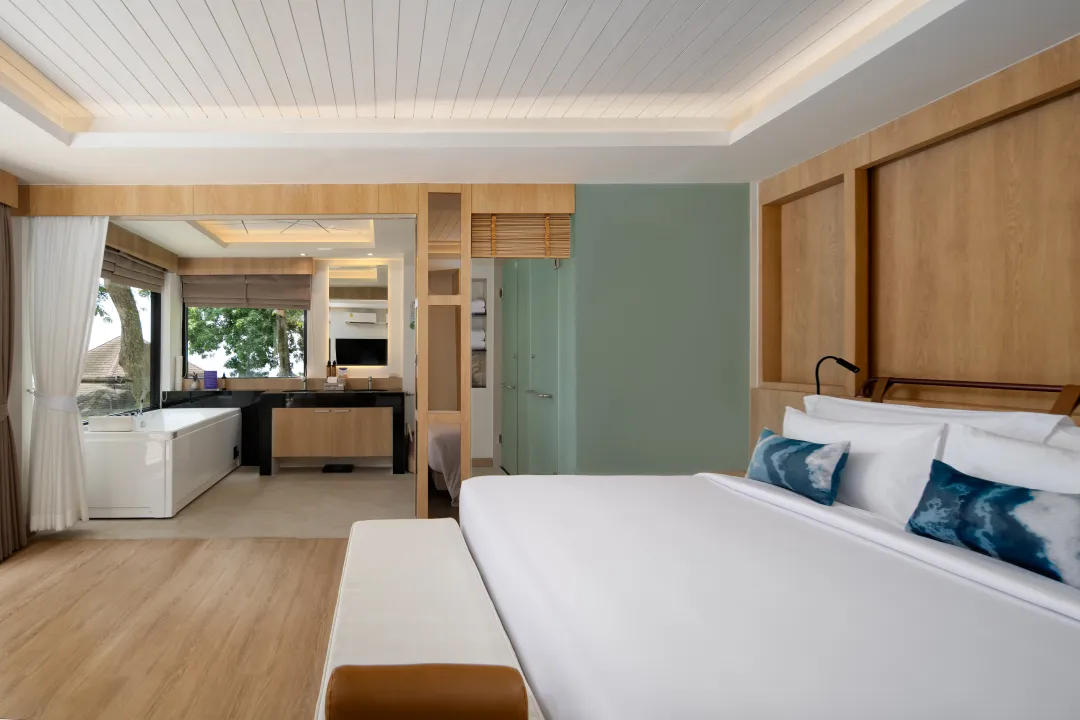 Odysseys Travel - Centara Villas Phi Phi Island - Duplex Suite Ocean View Pool Access - Bedroom