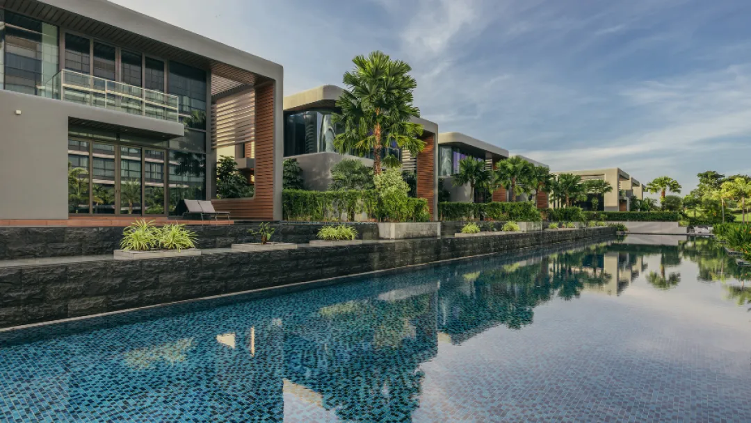 Dusit Thani Laguna Singapore - Pool View