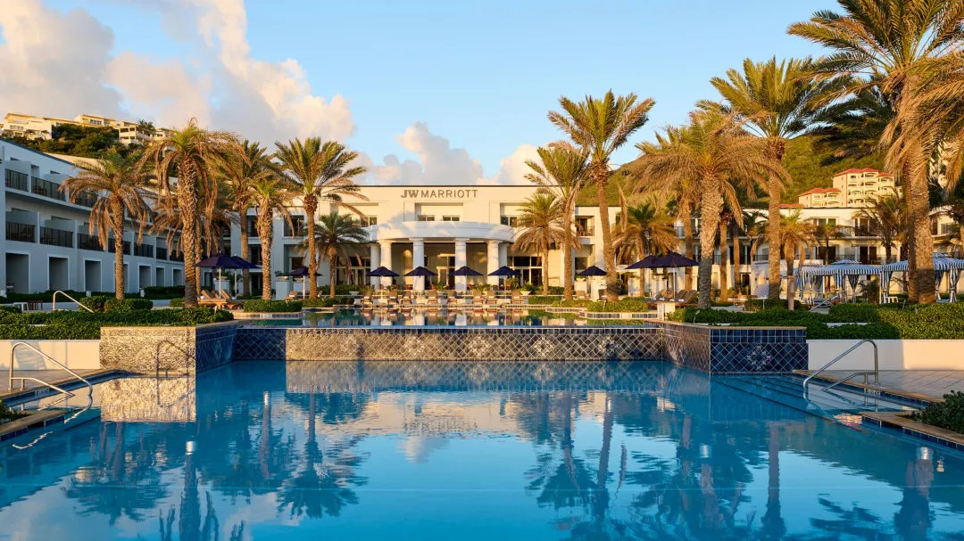 Odysseys Travel - JW Marriott St. Maarten Beach Resort and Spa - Pool and Hotel