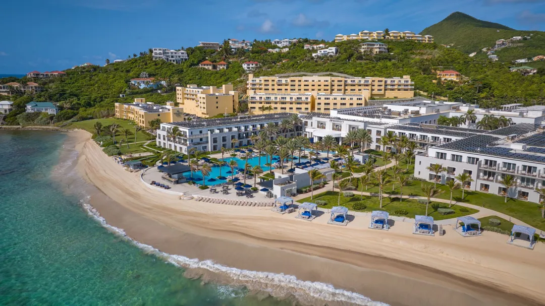 Odysseys Travel - JW Marriott St. Maarten Beach Resort and Spa - Aerial View