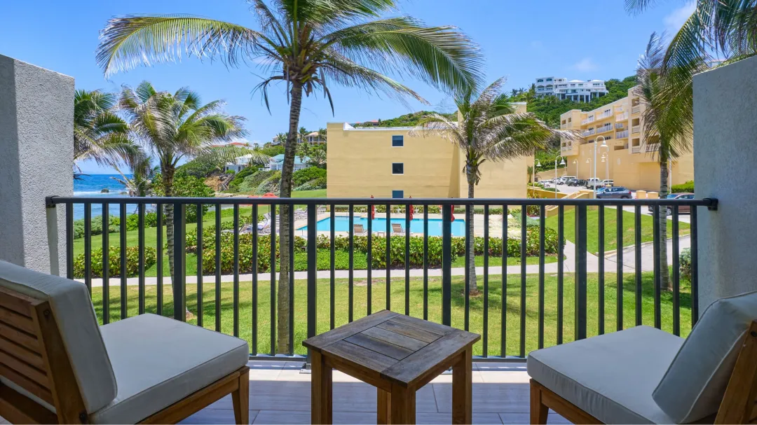 Odysseys Travel - JW Marriott St. Maarten Beach Resort and Spa - Deluxe Guest Room Ocean View - Bedroom Two Queen
