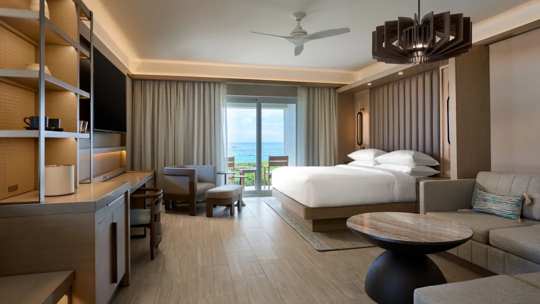 Odysseys Travel - JW Marriott St. Maarten Beach Resort and Spa - Larger Guest Room Oceanfront - Room View