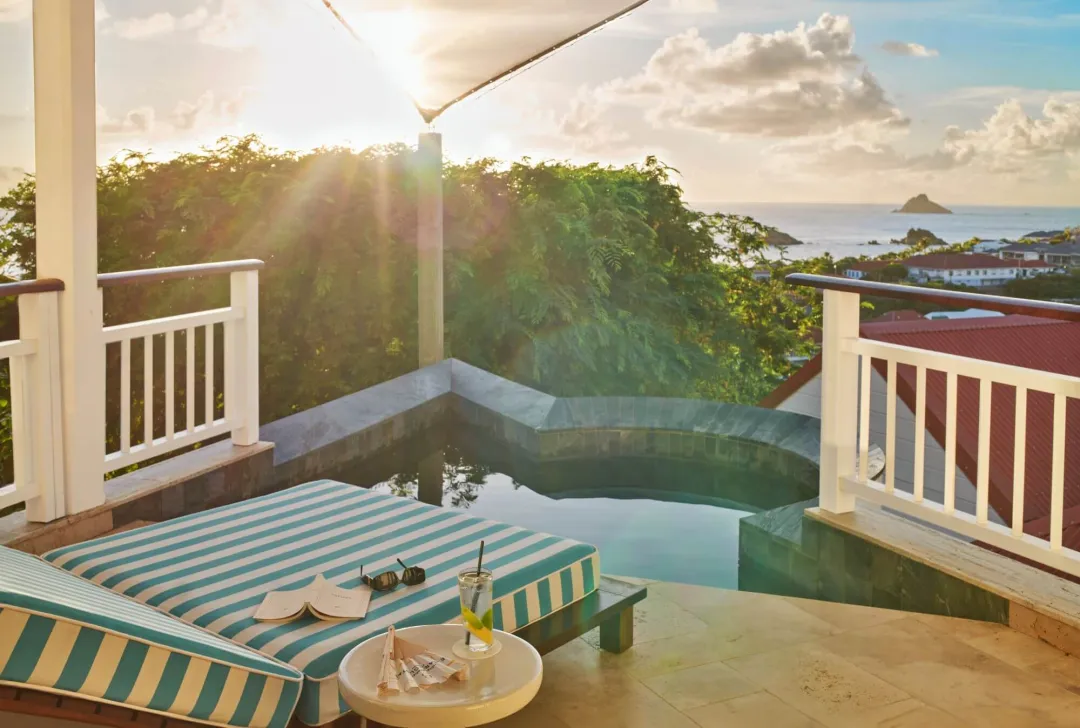 Odysseys Travel - Fouquet's Saint-Barth Hotel - Junior Suite Pool and Seaview - Terrace