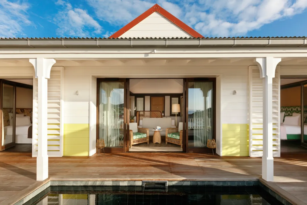 Odysseys Travel - Fouquet's Saint-Barth Hotel - Two Bedroom Deluxe Suite Pool and Seaview - Pool Terrace