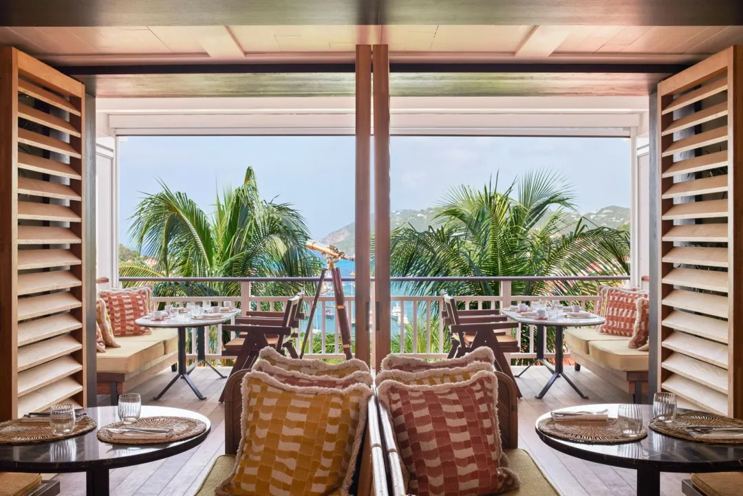 Odysseys Travel - Fouquet's Saint-Barth Hotel - Beefbar St Barth - Dining Terrace