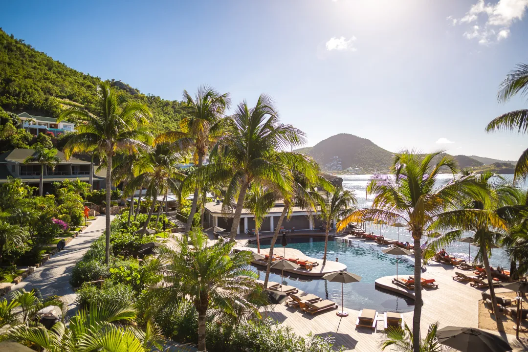 Odysseys Travel - Hotel Christopher St Barth - Exterior Aerial