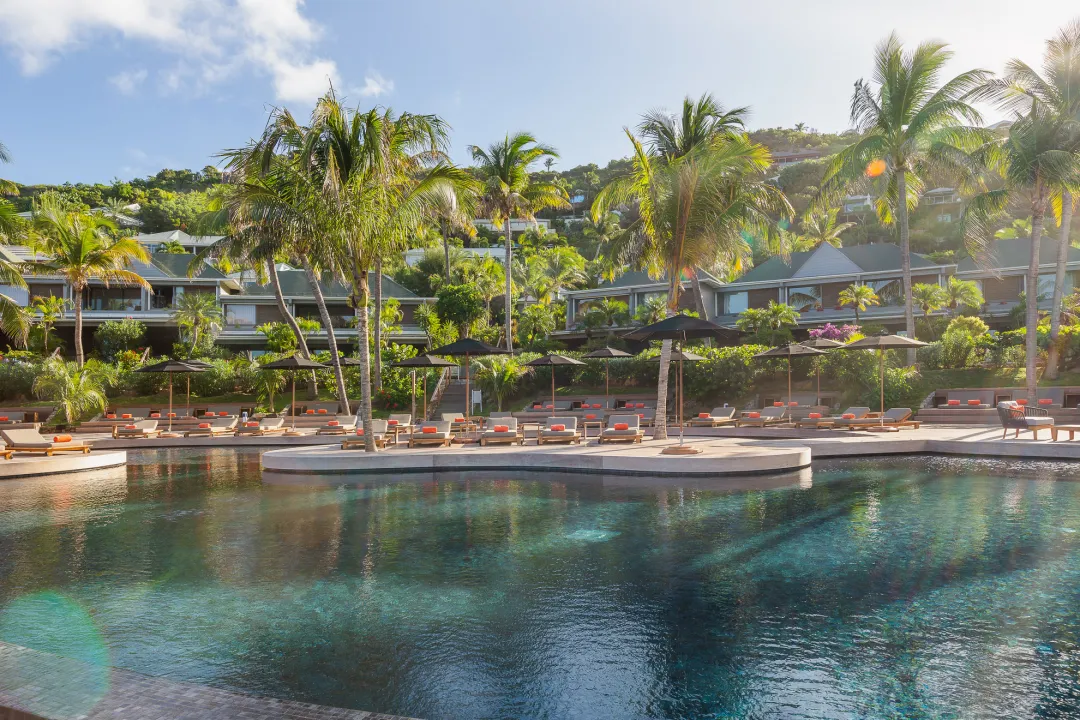 Odysseys Travel - Hotel Christopher St Barth - Pool Hillside