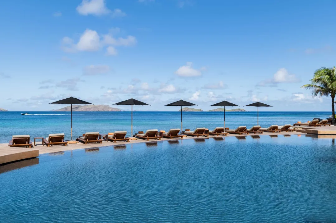 Odysseys Travel - Hotel Christopher St Barth - Pool Loungers