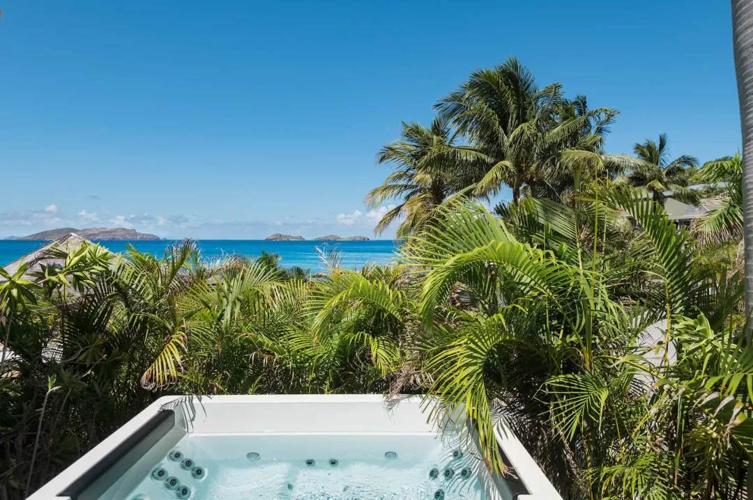 Odysseys Travel - Hotel Christopher St Barth - Garden Hot Tub