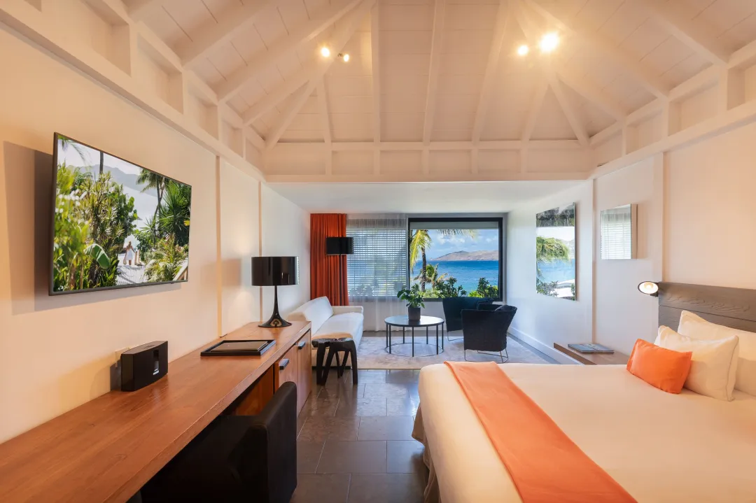 Odysseys Travel - Hotel Christopher St Barth - Ocean Junior Suite - Bedroom