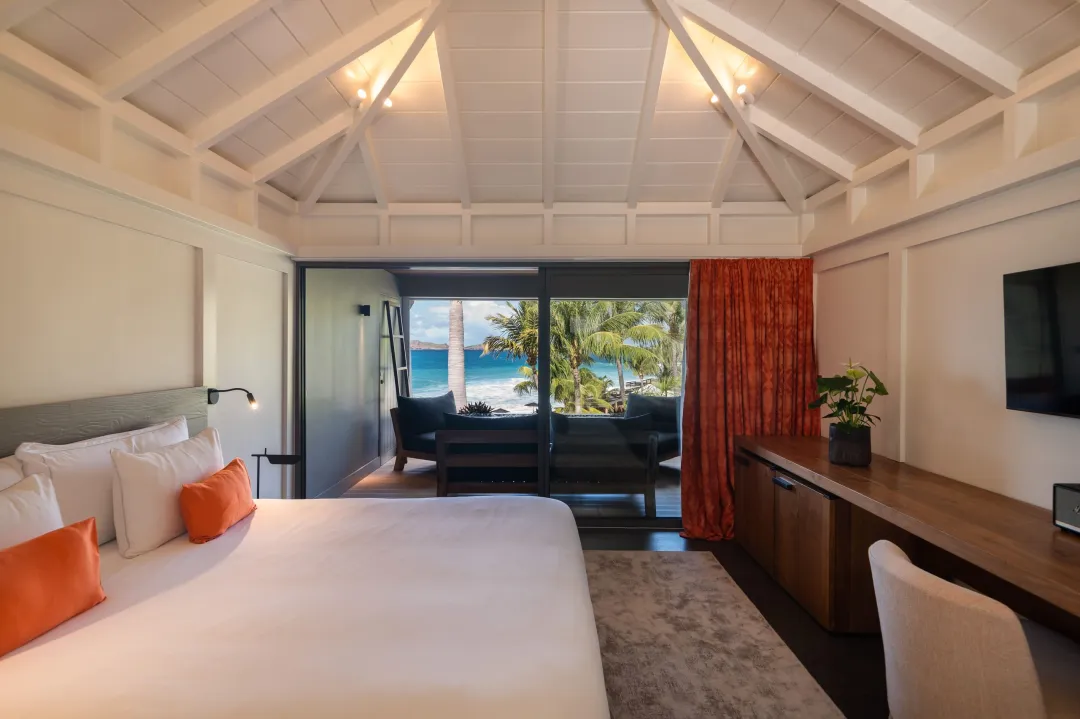 Odysseys Travel - Hotel Christopher St Barth - Ocean Deluxe Balcony - Bedroom