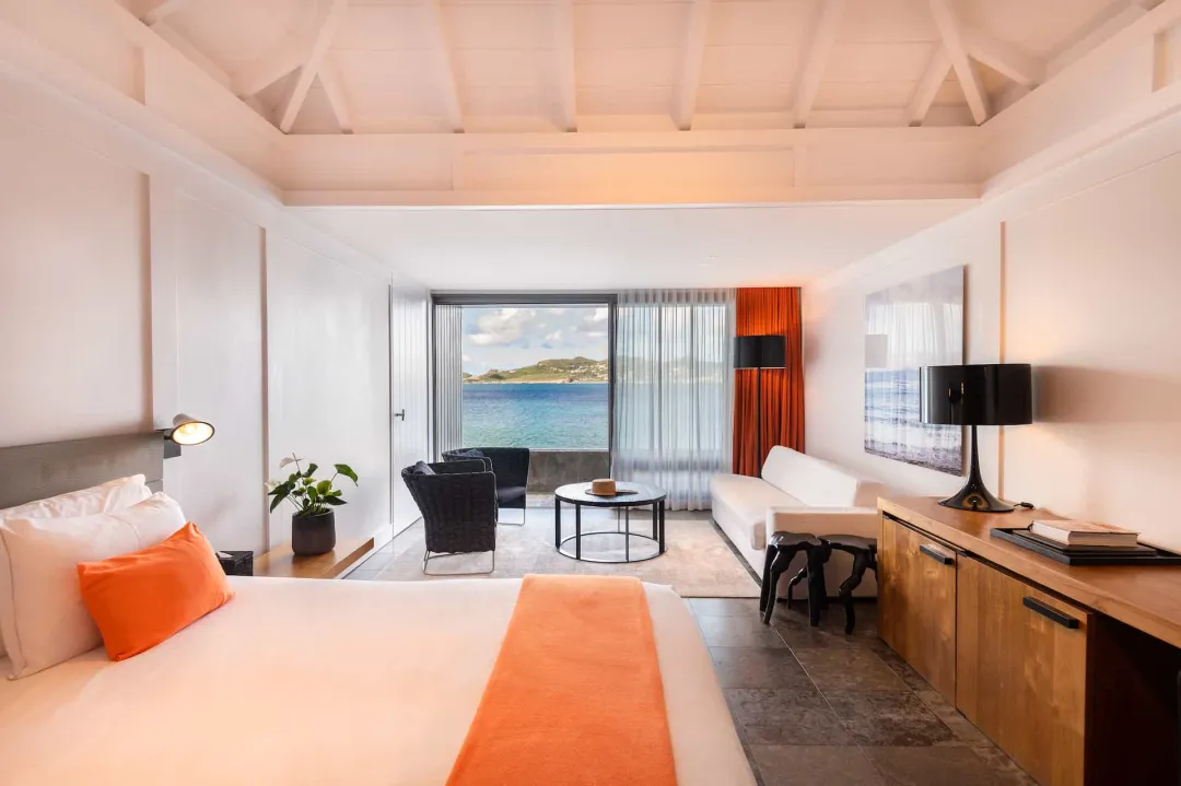 Odysseys Travel - Hotel Christopher St Barth - Ocean Panoramic Junior Suite - Bedroom