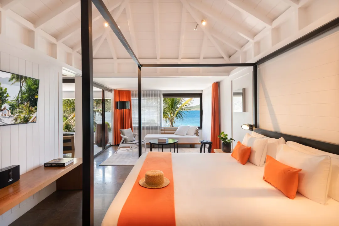 Odysseys Travel - Hotel Christopher St Barth - Ocean Suite - Bedroom