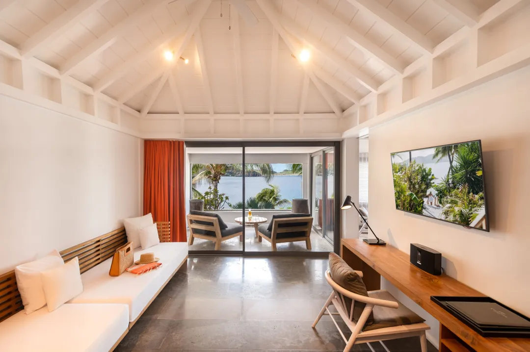 Odysseys Travel - Hotel Christopher St Barth - Ocean Suite - Living Area
