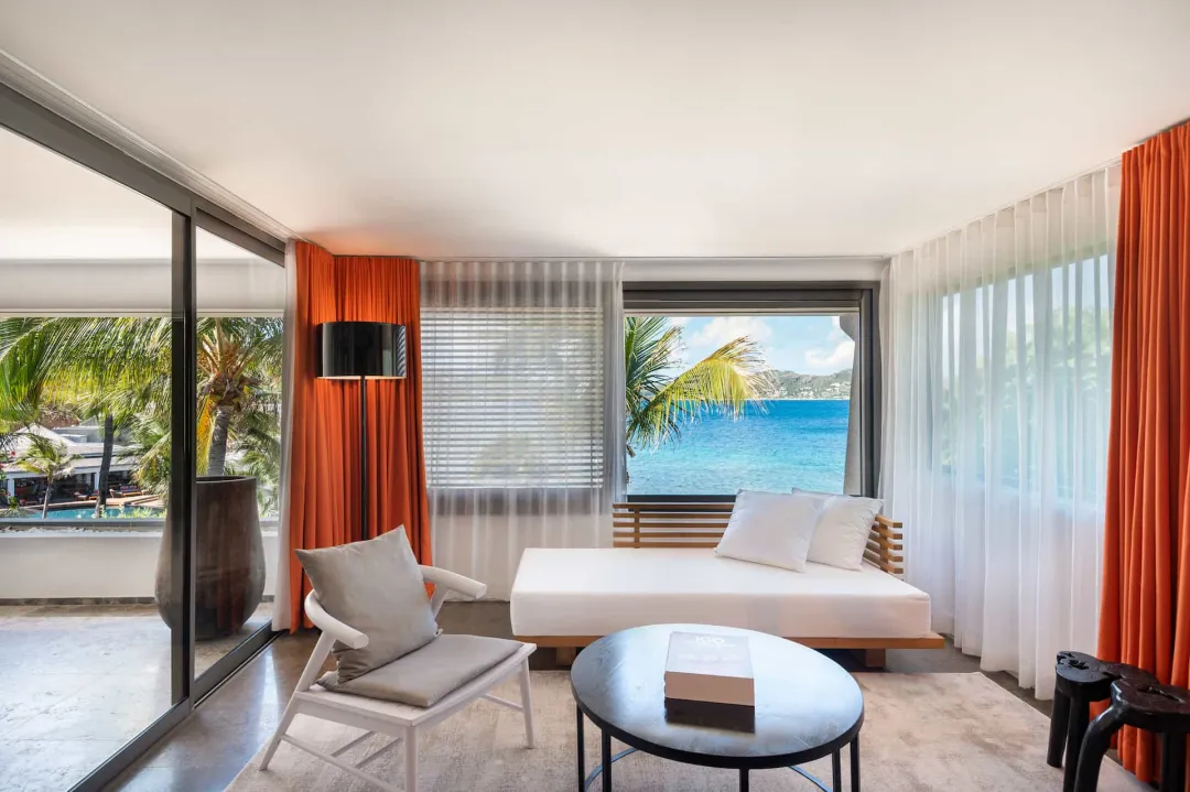 Odysseys Travel - Hotel Christopher St Barth - Ocean Suite - Lounge